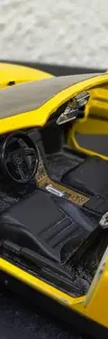 Ferrari 348 Mira Hecho En España 1989 Escala 1/24 Retro Amarillo — Decoración vintage, años 80s (foto 4)