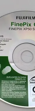 Cd Software Para Cámara Digital Fujifilm Finepix Series Xp50 — Audio vintage, años NOW (foto 3)