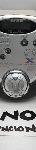 Discman Aiwa Cross X Trainer Xp-sr320 Radio Am/fm No Sirve Plateado — Audio vintage, años 90s