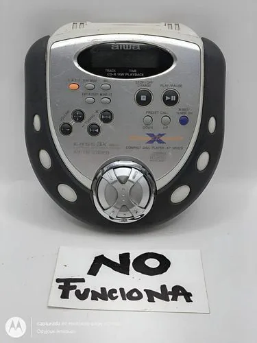 Discman Aiwa Cross X Trainer Xp-sr320 Radio Am/fm No Sirve Plateado — Audio vintage, años 90s
