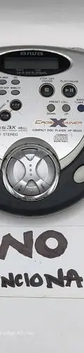 Discman Aiwa Cross X Trainer Xp-sr320 Radio Am/fm No Sirve Plateado — Audio vintage, años 90s (foto 2)