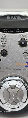 Discman Aiwa Cross X Trainer Xp-sr320 Radio Am/fm No Sirve Plateado — Audio vintage, años 90s (foto 8)