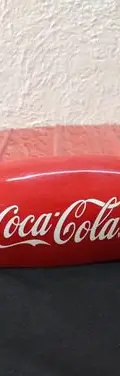 Charola Exhibidora Coca Cola Tradicional Roja Original — Decoración vintage
