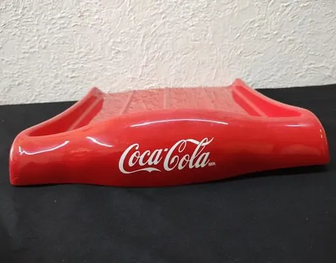 Charola Exhibidora Coca Cola Tradicional Roja Original