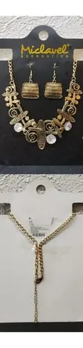 Carton Para Exhibir  Bisutería Collar Joyería 200pzas Usado — Coleccionables vintage