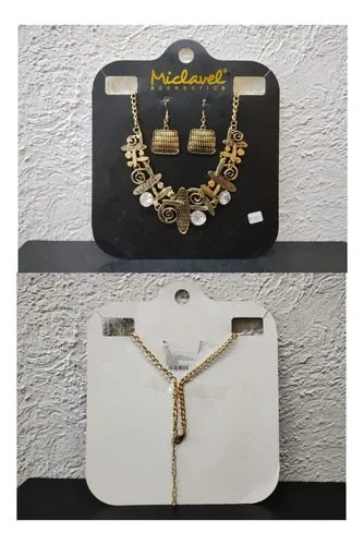 Carton Para Exhibir  Bisutería Collar Joyería 200pzas Usado — Coleccionables vintage
