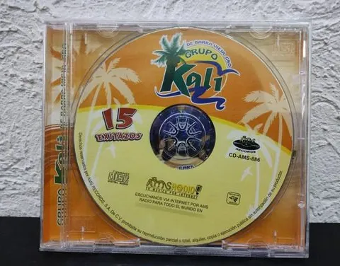 Cd Grupo Kali De Barra Vieja Gro - 15 Exitazos Solo Disco  Estándar