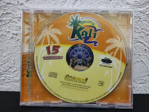 Cd Grupo Kali De Barra Vieja Gro - 15 Exitazos Solo Disco  Estándar — Audio vintage