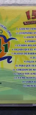 Cd Grupo Kali De Barra Vieja Gro - 15 Exitazos Solo Disco  Estándar — Audio vintage (foto 3)