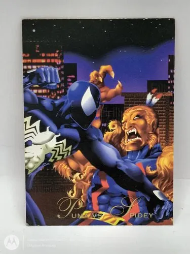 Tarjeta Pepsicard Puma Vs Spidey #34 Marvel Comics 1994