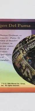 Tarjeta Pepsicard Puma Vs Spidey #34 Marvel Comics 1994 — Coleccionables vintage, años 90s (foto 4)