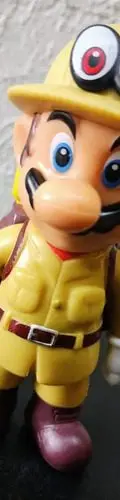 Super Mario Bros Figura Explorador 12cm Nintendo Bootleg — Gaming vintage, años NOW