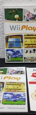 Wii Play Solo Caja Y Manual Nintendo Wii Original — Gaming vintage, años NOW