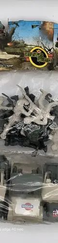 Paquete Soldaditos Camionetas Militar Force Juguete Bootleg Verde Musgo — Coleccionables vintage
