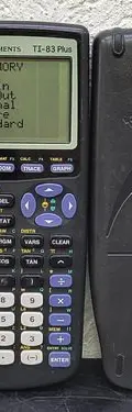 Calculadora Gráfica Texas Instruments Ti-83 Plus Color Negro Negro — Tech vintage, años NOW