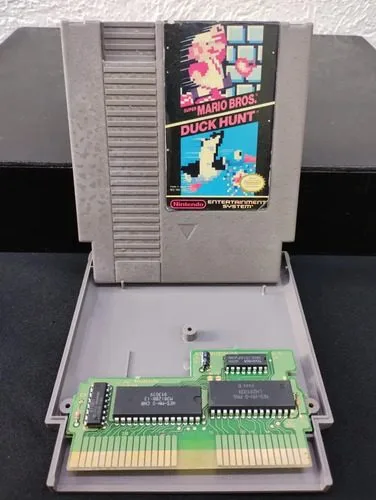 Super Mario Bros / Duck Hunt Nintendo Nes Año 1987 Original — Gaming vintage, años 80s