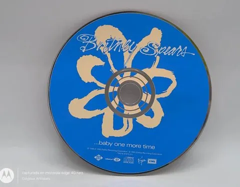 Cd Britney Spears ... Baby One More Time 1998 1ra Ed. Disco Edición Limitada