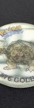 Tazo Pokémon Lenticular 2d #74 Geodude Tazos 2 1998 Nintendo — Gaming vintage, años 90s (foto 4)