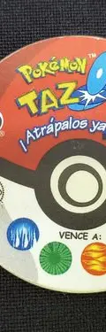 Tazo Pokémon Lenticular 2d #74 Geodude Tazos 2 1998 Nintendo — Gaming vintage, años 90s (foto 6)