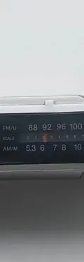 Radio Sony Portatil Icf-304 2 Bandas Am/fm Retro Año 1995 Plateado — Audio vintage, años 90s (foto 8)