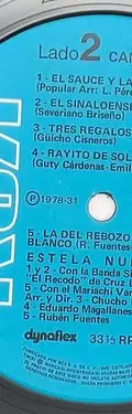 Disco Lp Acetato Estela Nuñez Mi Ranchito 1978 Rca Records Estándar — Audio vintage, años 70s (foto 8)