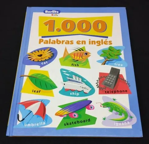 Libro 1000 Palabras En Ingles Berlitz Kids Año 1998