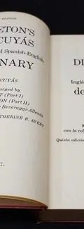 Appleton's New Cuyás Dictionary English-spanish Grolier — Coleccionables vintage, años 60s (foto 6)