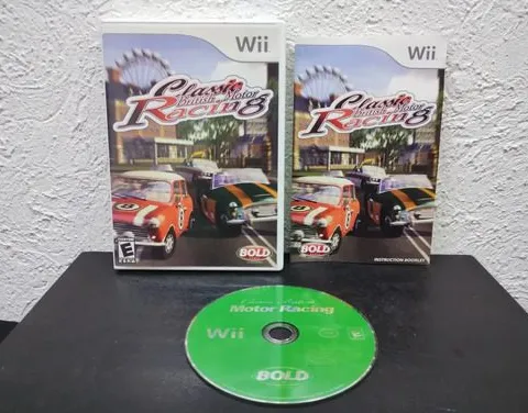 Classic British Motor Racing Nintendo Wii Completo Original