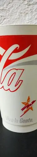 Vaso Coca Cola La Ola Musical Viva La Gente Samsonite 90's — Coleccionables vintage, años 90s (foto 5)