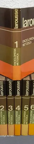 Enciclopedia Metódica Larousse 6 Tomos 7ma Edic. 1982 México — Coleccionables vintage, años 80s