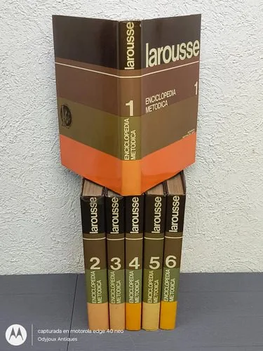 Enciclopedia Metódica Larousse 6 Tomos 7ma Edic. 1982 México — Coleccionables vintage, años 80s