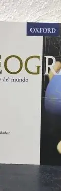Geografía De México Y El Mundo-secundaria Edit. Oxford 2009 — Coleccionables vintage, años NOW