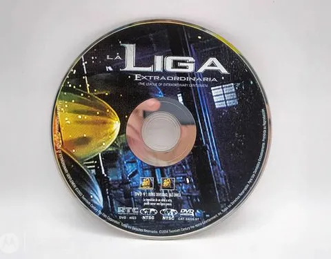 Dvd Película La Liga Extraordinaria 2003 Solo Disco Original