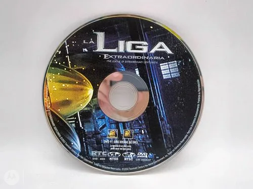Dvd Película La Liga Extraordinaria 2003 Solo Disco Original — Video vintage, años NOW