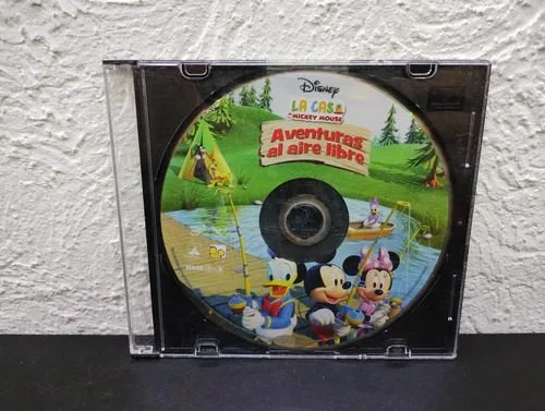 La Casa De Mickey Mouse Aventuras Al Aire Libre Solo Disco — Tech vintage, años NOW