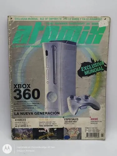 Revista Atomix No.64 Junio 2005 Xbox 360