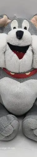 Peluche Spike Perro Bulldog The Tom Y Jerry Retro 24cm Gris — Coleccionables vintage (foto 2)