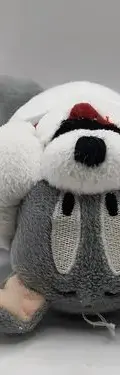 Peluche Spike Perro Bulldog The Tom Y Jerry Retro 24cm Gris — Coleccionables vintage (foto 6)
