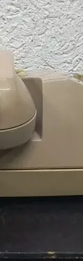Teléfono Antiguo De Disco Intedetel Sonofon Rosa Vintage 70s Rosa Pálido — Tech vintage, años 70s (foto 7)
