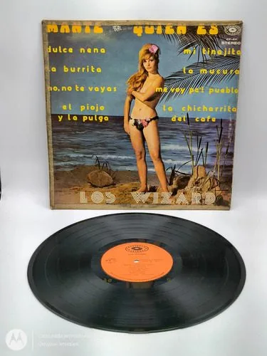 Disco Lp Los Wizard Mante Quien Es Caleidofon Records 1975 Estándar — Audio vintage, años 70s