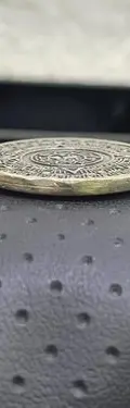 Dije Pirámide Y Calendario Azteca En Plata Ley .925 Abulon Plateado — Coleccionables vintage (foto 5)