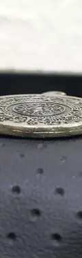 Dije Pirámide Y Calendario Azteca En Plata Ley .925 Abulon Plateado — Coleccionables vintage (foto 6)