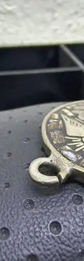 Dije Pirámide Y Calendario Azteca En Plata Ley .925 Abulon Plateado — Coleccionables vintage (foto 9)