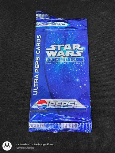 Ultra Pepsi Cards Star Wars Episodio 1 Sobre Original 90's — Coleccionables vintage, años 90s