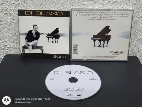 Cd Di Blasio - Solo Bmg Music 1997 Original — Audio vintage, años 90s