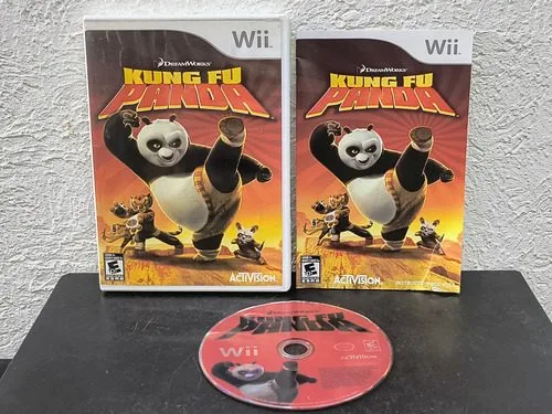 Kung Fu Panda Para Nintendo Wii Activision Completo Original — Gaming vintage, años NOW