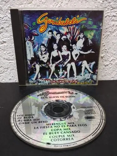 Cd Garibaldi - Los Hijos De Buda 1991 Epic Nacional Original Estándar — Audio vintage, años 90s