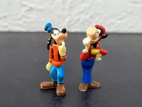 Set Figuras Goofy Y Zaini Disney Colección Kinder Vintage — Coleccionables vintage, años 90s