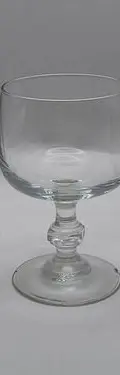 Set 3 Copas De Vino/agua De Cristal Vintage Francés Defecto Transparente — Decoración vintage (foto 3)