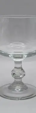 Set 3 Copas De Vino/agua De Cristal Vintage Francés Defecto Transparente — Decoración vintage (foto 5)